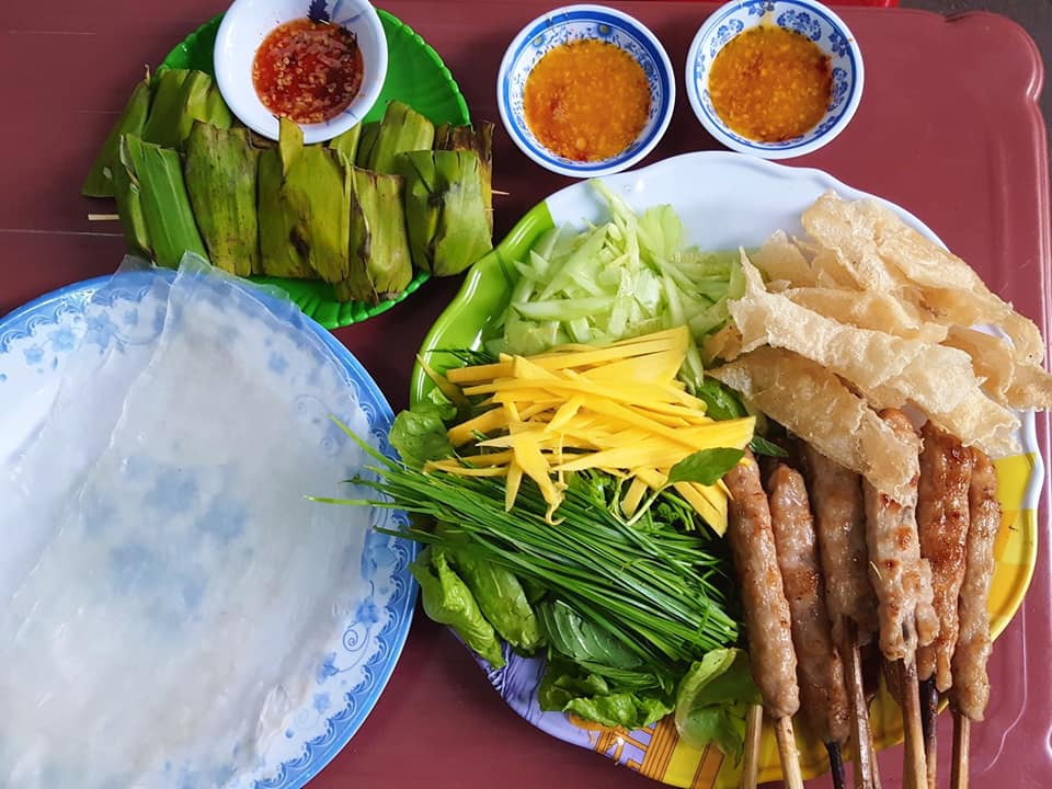 Best Street Food In Tuy Hoa: Nem nuong